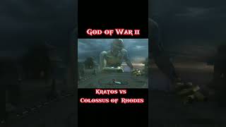 God of war mighty Colossus of Rhodes #godofwar #shortsfeed #shortvideos #shorts