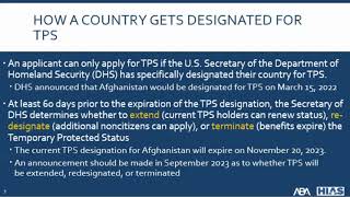 Afghan TPS Know Your Rights – English