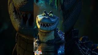 Crocodile vs Python 🐊🐍: Epic Wild Showdown | Who Wins? #crocodile #python #wildlifebattle #animals