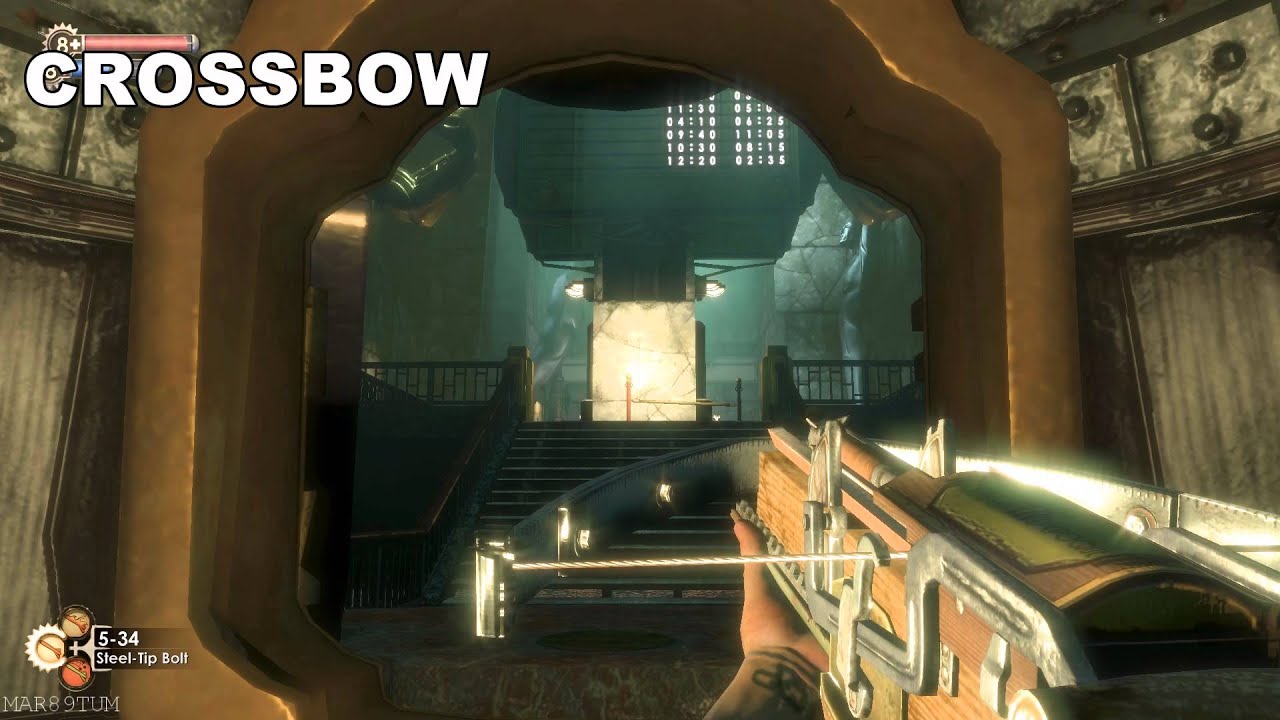BioShock All Weapons In Slow Motion [FULL HD, MAX DETAILS]