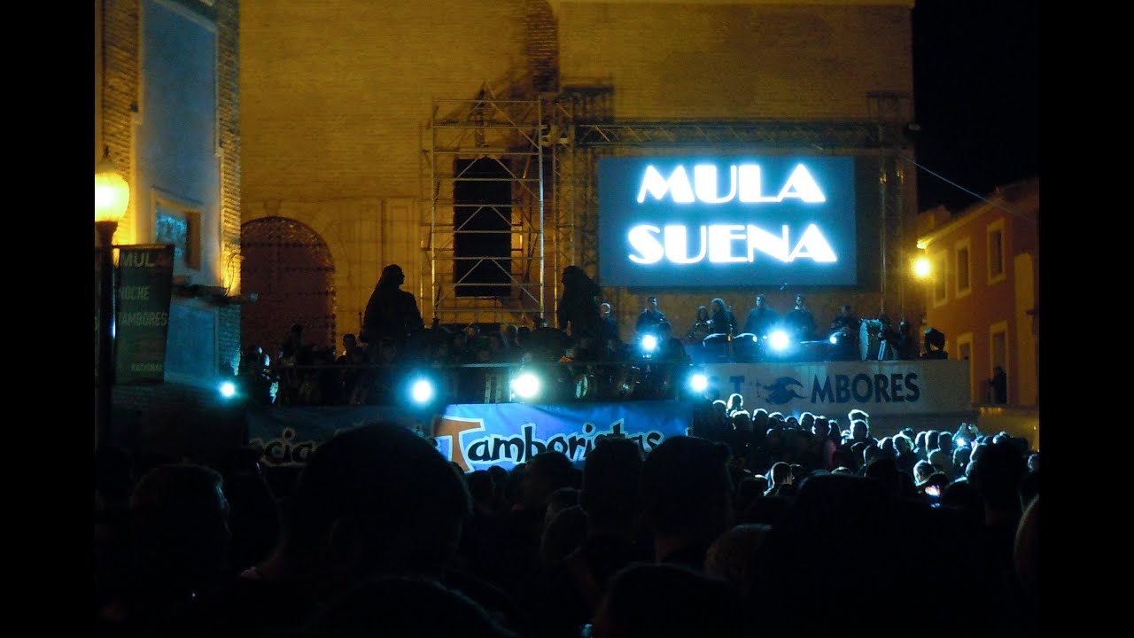 La Noche de los Tambores ,Mula 2014.