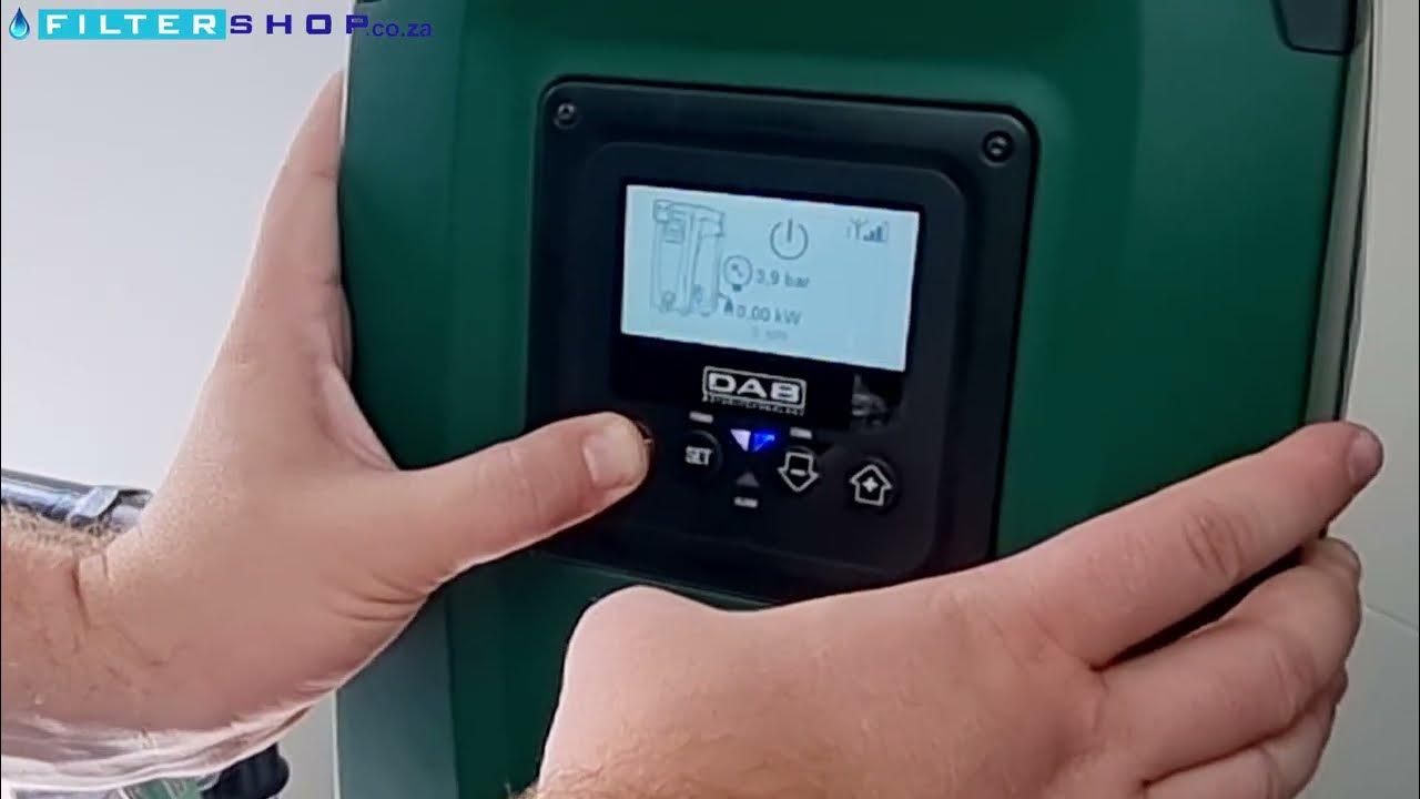 DAB EsyBox Setting Pressure & Info Display YouTube