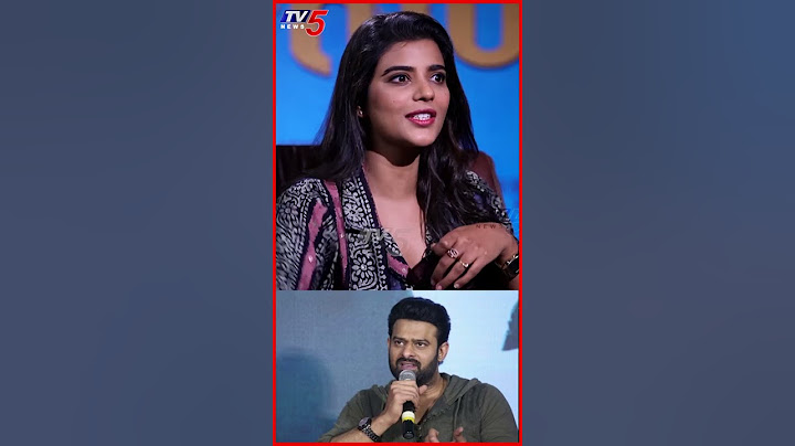 చాల బాధేసింది #aishwaryarajesh #prabhas #shorts #kousalyakrishnamurthy #sahoo #geminitv #tv5
