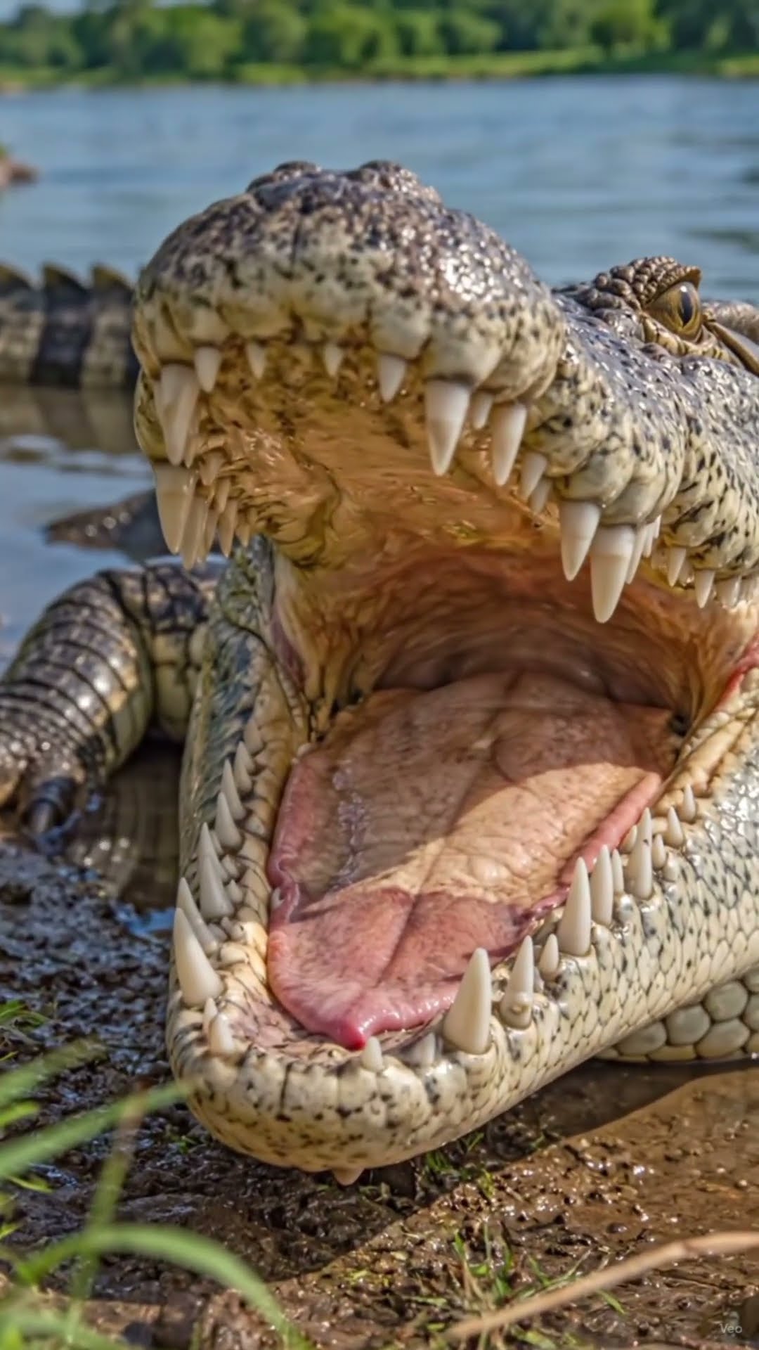 Why Can't Crocodiles Stick Out Their Tongues? 🐊😳 # factvideo