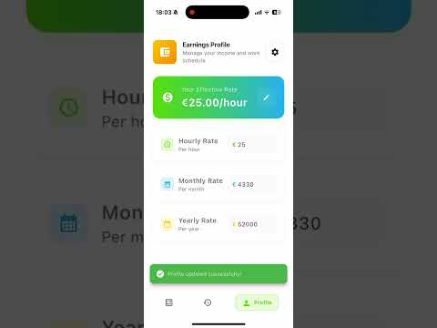 PerHour App Demo #app #money #smartphone #tips
