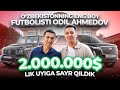 O ZBEKISTONNI ENG BOY FUTBOLISTI ODIL AHMEDOV 