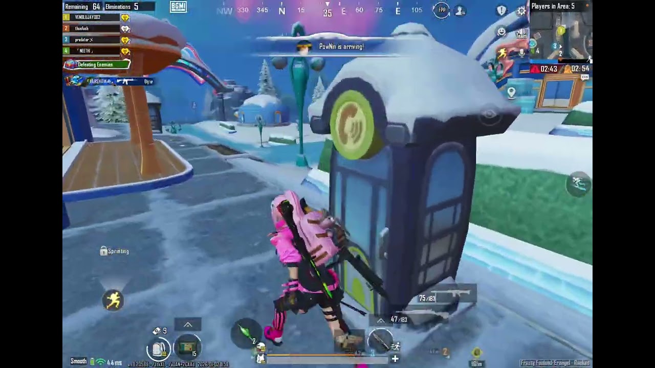 11kills with 🐔 dinner watch full match 