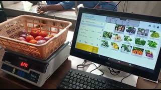 Fruits & Vegetables POS software screenshot 1