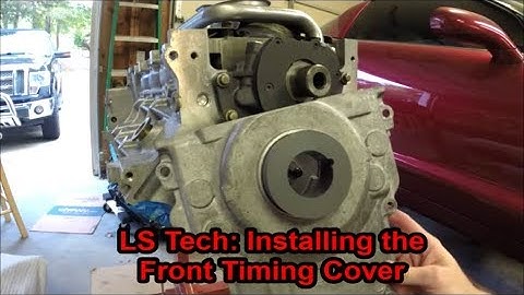 LS Tech: Front Timing Cover Install w/ SacCity AlignIt Tool