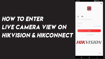 Quick start guide - Hik-Connect & Hilook phone apps for Hikvision cameras and recorders