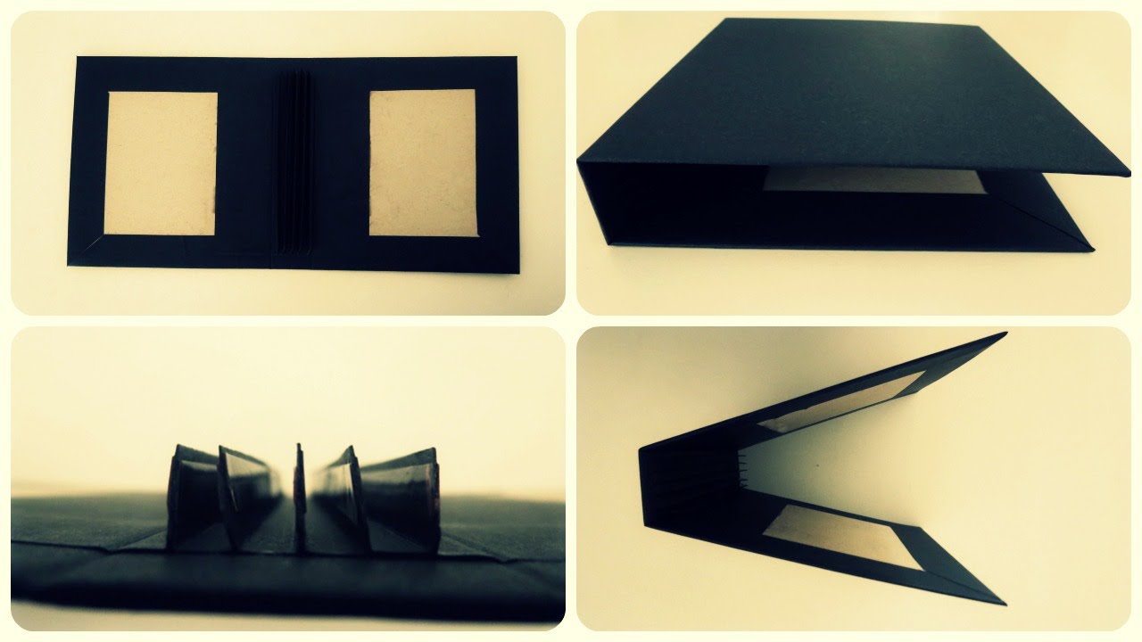 Mini Album DIY #1 * Cover & Bindung (Hidden Hinge) [eng sub]