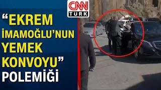 Ekrem İmamoğlunun Yemek Konvoyu Polemiği... Restorana Giriş Videosu Sosyal Medyada Gündem Oldu