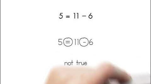 ENVISION GRADE 1 TOPIC 5.2: WORK WITH ADDITION AND SUBTRACTION EQUATION: TRUE OR FALSE EQUATION