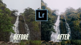 Waterfall photo editing with LIGHTROOM MOBILE | Tutorial screenshot 2