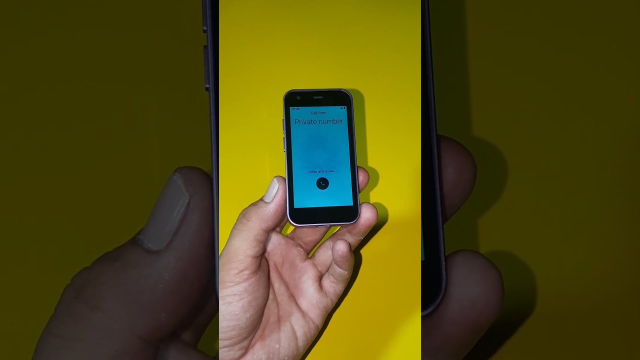 SOYES XS15 COLOR INVERSION INCOMINGCALL