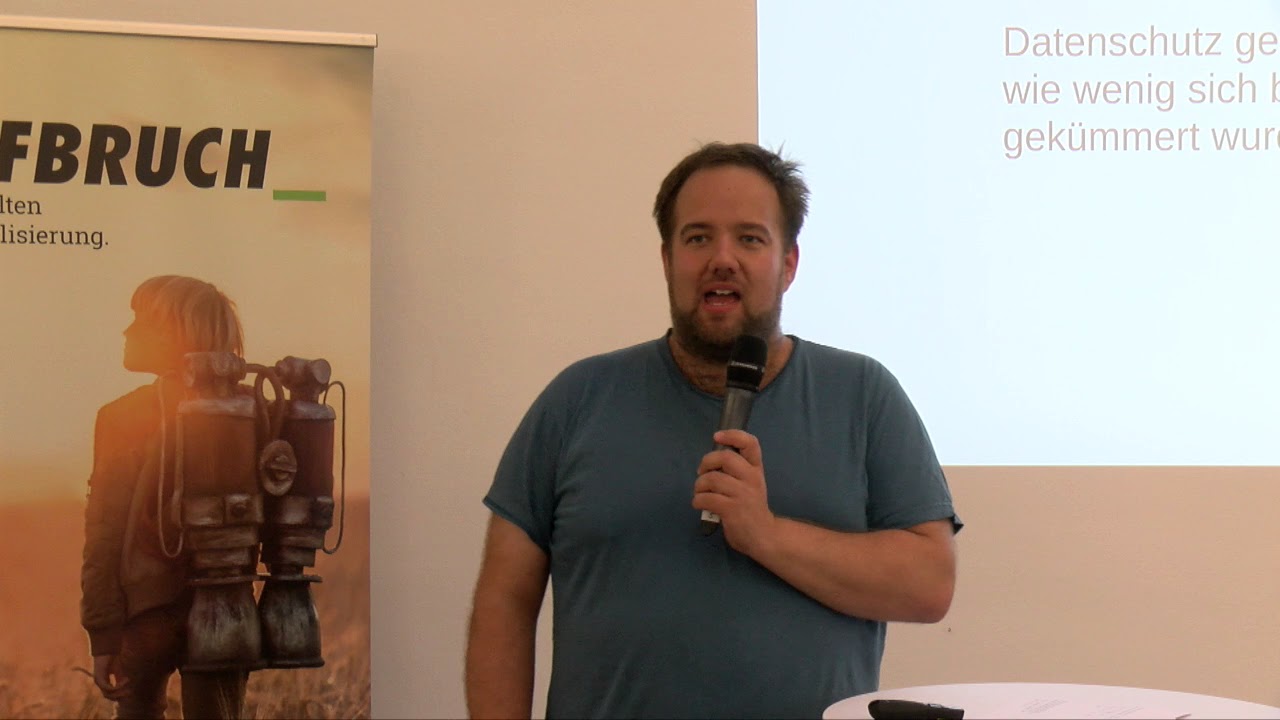 AUFBRUCH_ Freitagabend - 03: Keynote von Malte Spitz