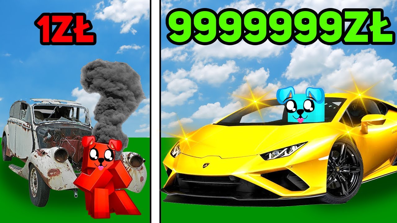 SAMOCHODY za 1ZŁ vs 9999999ZŁ 🚗