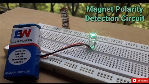 How to make a "Hall Effect Magnet Sensor" on a Breadboard [HD]