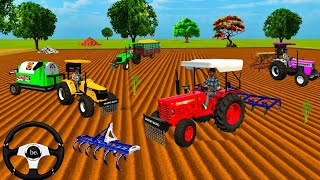 Indian Tractor Farming Game 2026 🚜 | Tractor Trolley, Cultivator & Farming Gameplay |  screenshot 1