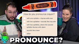 How Do You Pronounce Crayon? @SimplyPodLogicalHighlights