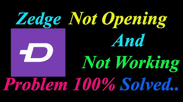 How to Fix Zedge App  Not Opening  / Loading / Not Working Problem in Android Phone