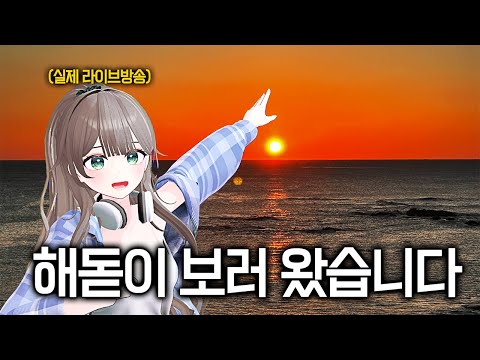 버추얼 최초로 새해 해돋이 야방 다녀왔습니다!