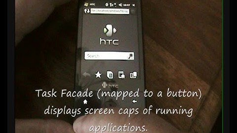 Task Facade - Animated task switcher for Windows Mobile