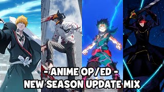 Anime Opening Music Mix | Anime Updating New Season 2022 | Anime Opening Compilation 2022