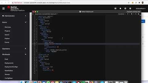 How to deploy SpringBoot HelloWorld app in OpenShift