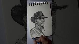 Arthur Morgan Drawing #reddeadredemtion2 #gameart #arthurmorgan