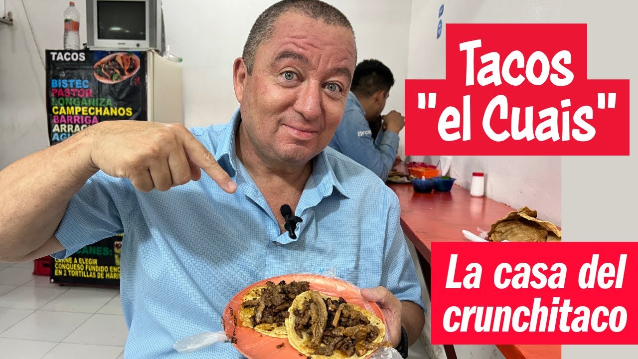 El Crunchitaco que Conquistó Naucalpan 🌮🔥 | Tacos “El Cuais” y el Secreto del Queso Fundido