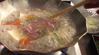 Ubuyas Tsuyu Shabu Upgrade Top A5 Grade Kuroge Wagyu Meat Marbled Meat Cut Into A Large Size