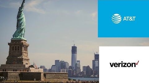 AT&T VS Verizon | Liberty Island, NY |Cellular Network Speed testing @ Statue of Liberty
