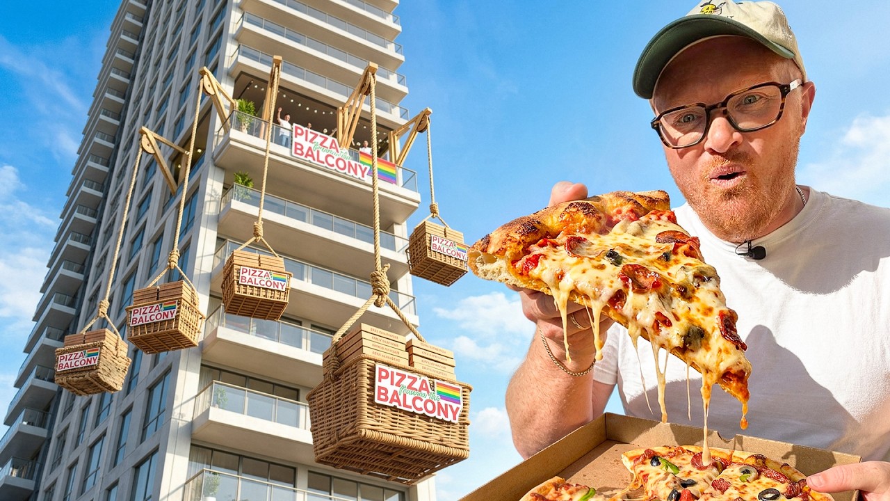 I Tried Pizza From A Man's Balcony In Oslo