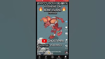 Hyhehehe on bone island (CREDITS TO GHOSTYMPA)!