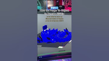 How to Purge to Object in Bambu Studio Part 1
