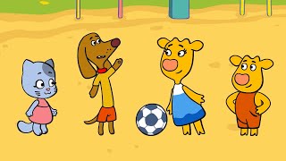 Soccer Math - Orange Moo-Cow - comedy series about family