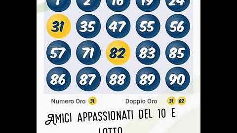 Quanto si vince con il 10 e lotto con il numero oro?