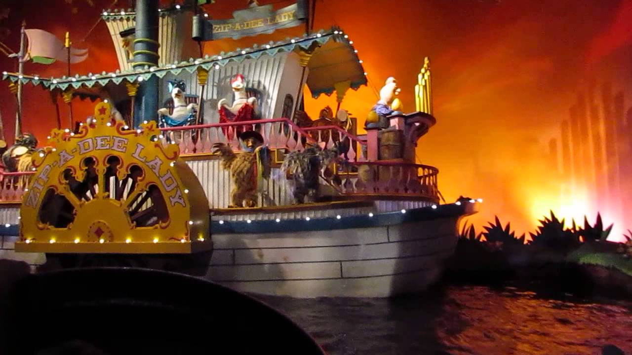 Splash Mountain Refurbished Finale YouTube