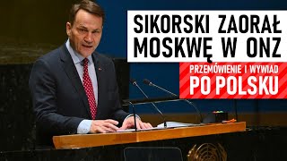 Przemówienie SIKORSKIEGO w ONZ - zaorał MOSKWĘ (po polsku) image