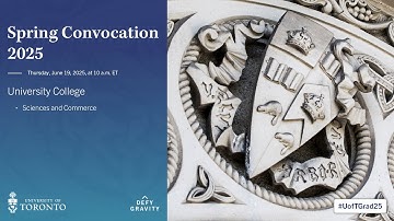 University College (Sciences and Commerce) Spring 2025 Convocation