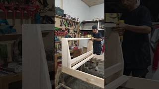 How to make a sofa frame part 1#short