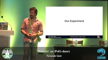 HIP18 - Talk 10 - Knockin