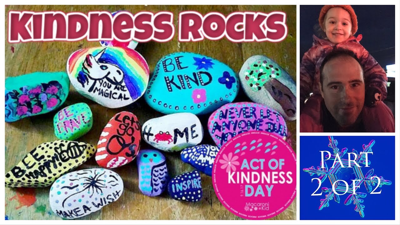 Hiding Kindness Rocks Part 2 of 2 - YouTube
