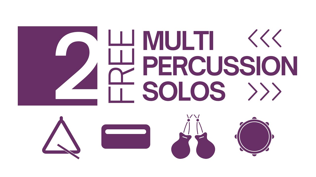 FREE MultiPercussion Solos For a Limited Time Only! YouTube