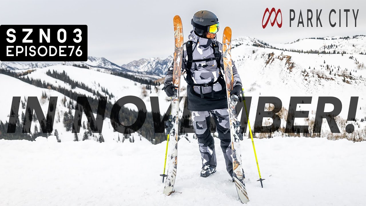 skiing JUPITER at PARK CITY in NOVEMBER!! YouTube