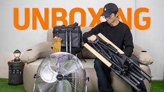 I picked out a few camping gear items I needed and did an unboxing. screenshot 5
