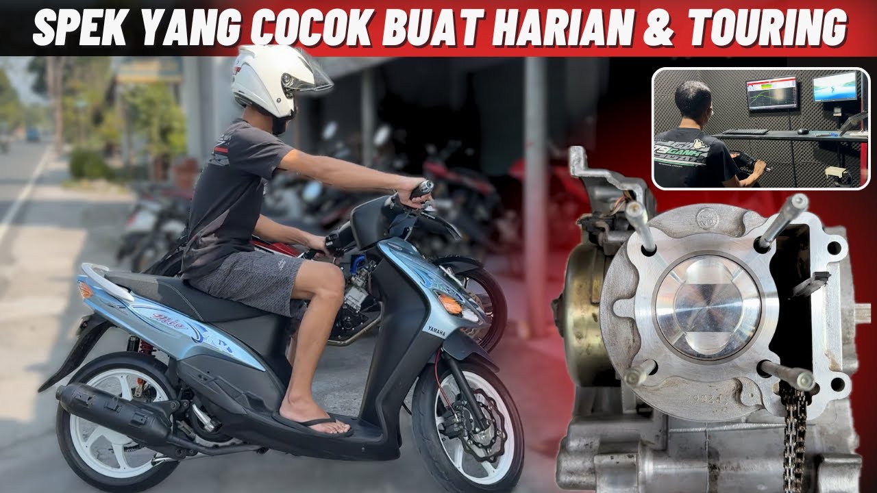 BORE UP MIO HARIAN TOURING DARI JOGJAKARTA