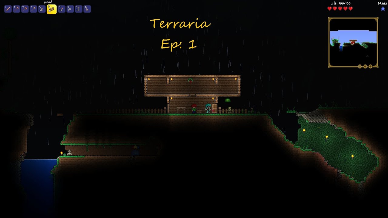 Terraria Geting started Ep:1 - YouTube