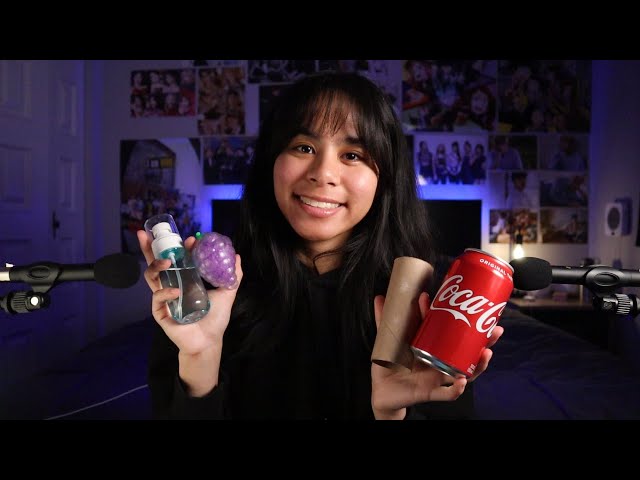ASMR 100 triggers in 100 seconds